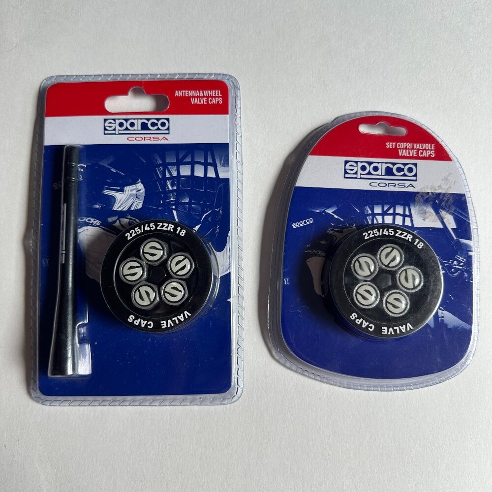 SPARCO Corsa Antenna and valve caps